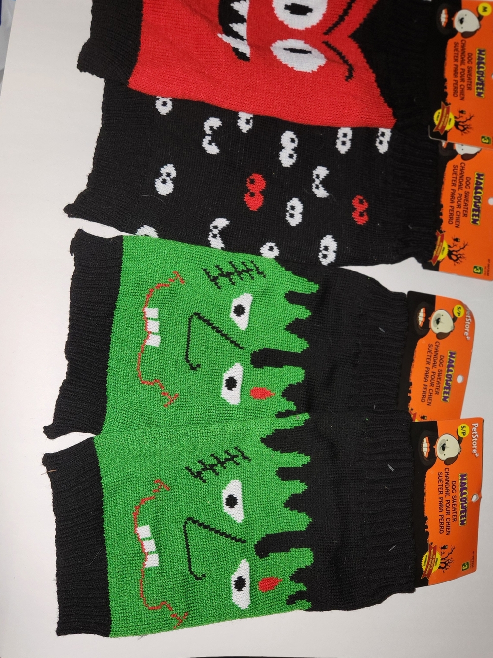 4 Dog Sweaters — Cute Halloween Pet Accessory